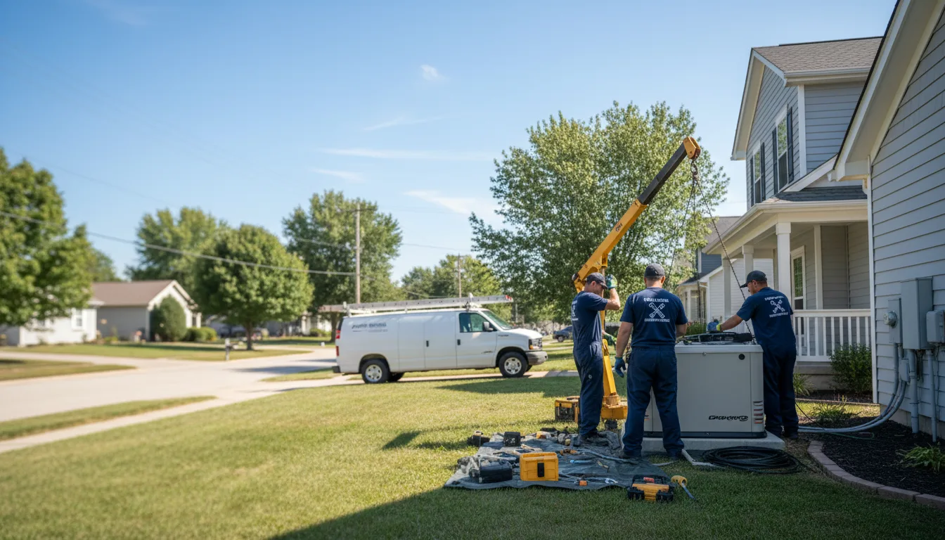 Generator Installation in Herscher, IL near me